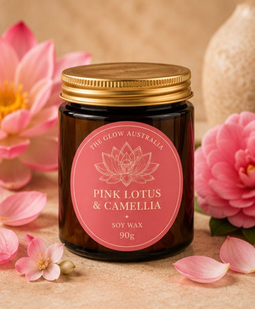 Pink Camellia + Lotus Bloom – Mini