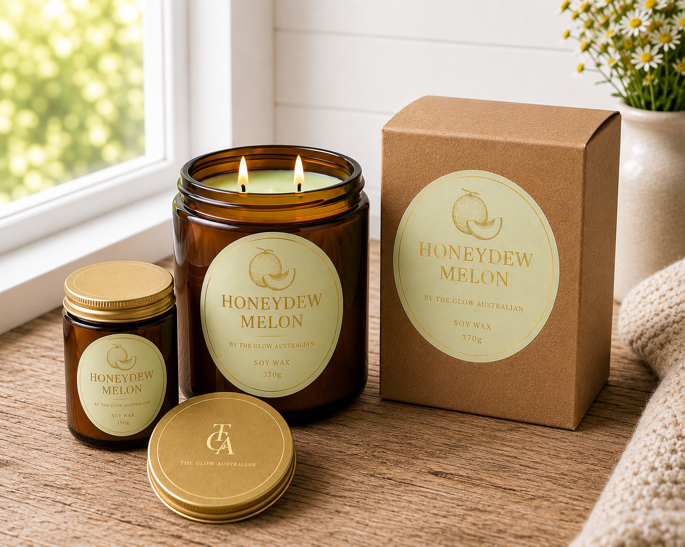 Honeydew Melon – 80g Signature Candle