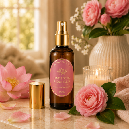 Pink Camellia & Lotus Bloom Home Fragrance Mist