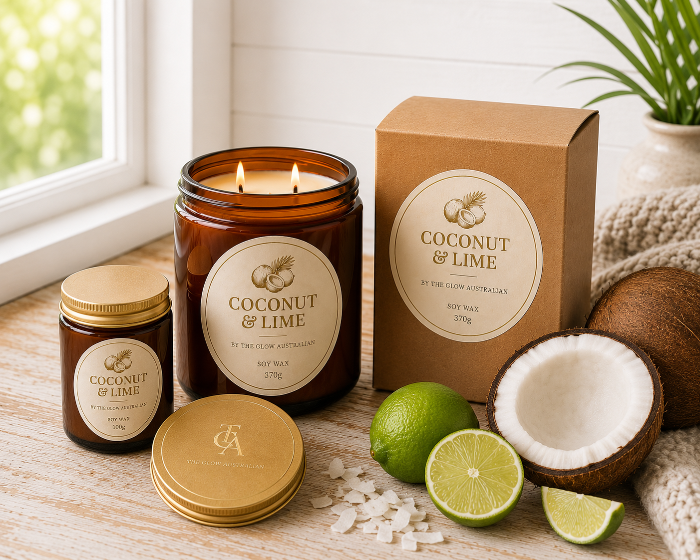 Coconut & Lime – 80g Signature Candle
