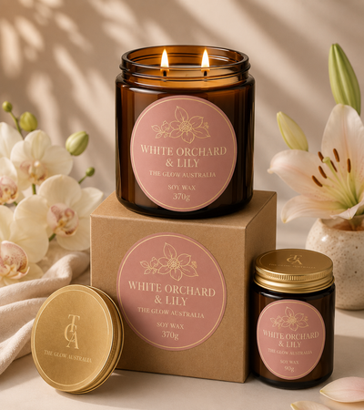 White Orchid & Lily – Signature Candle