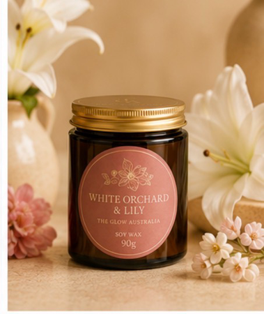 White Orchid & Lily