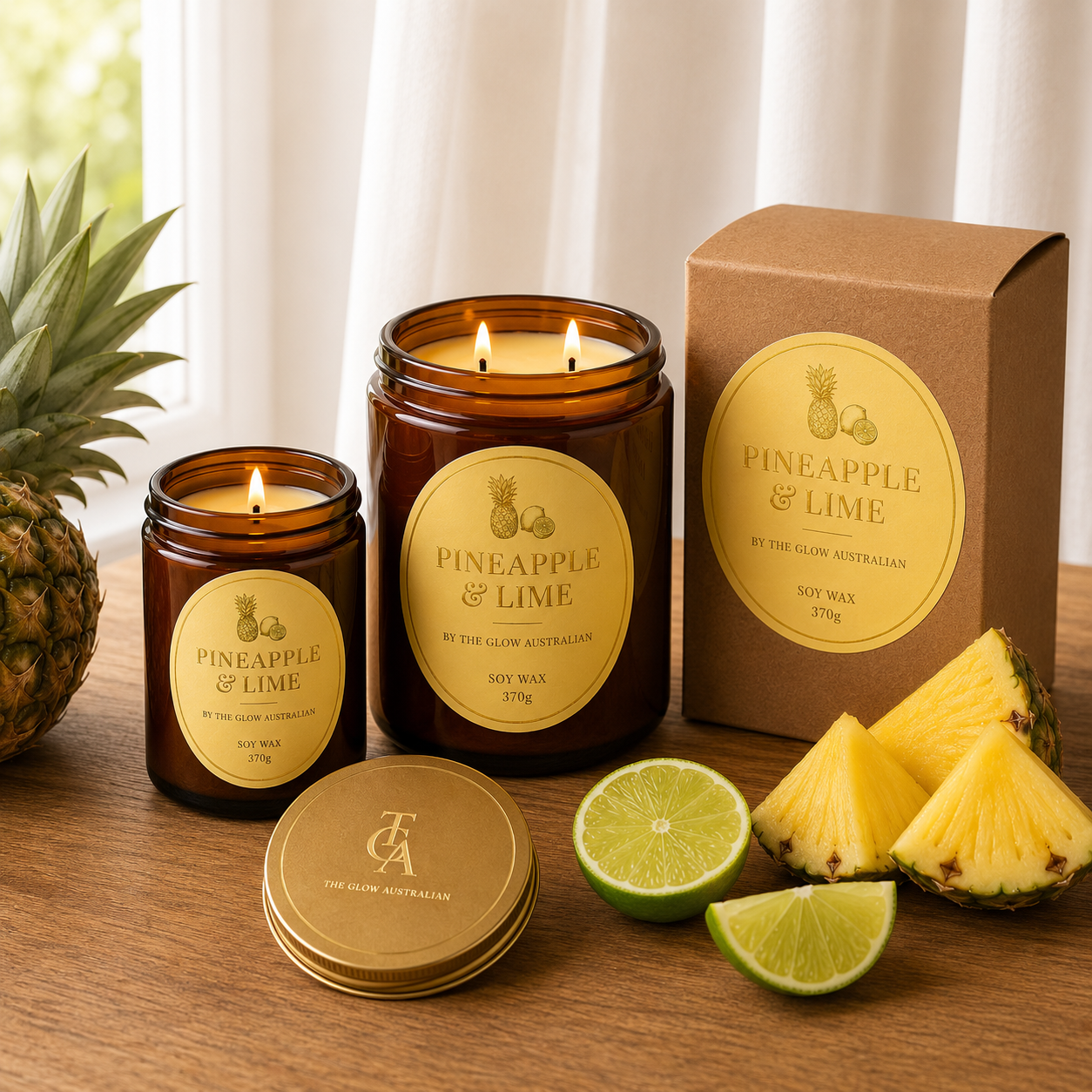Pineapple Lime Ice – 80g Signature Candle