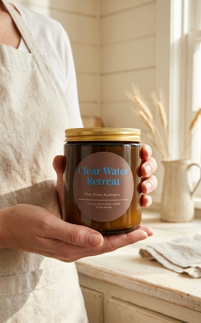 Clear water Retreat Candle