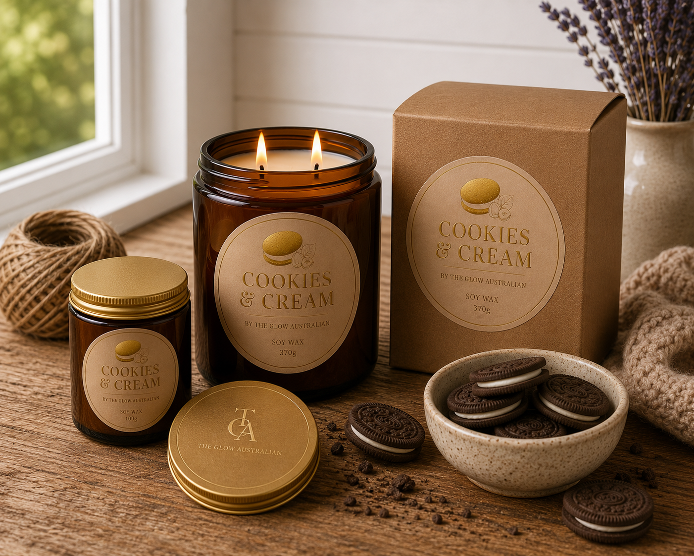 Cookies & Cream – 80g Signature Candle