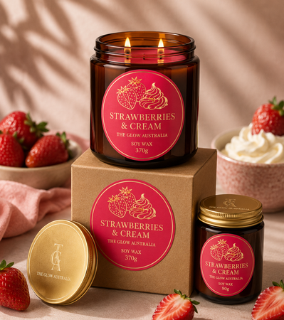 Strawberries & Cream Candle