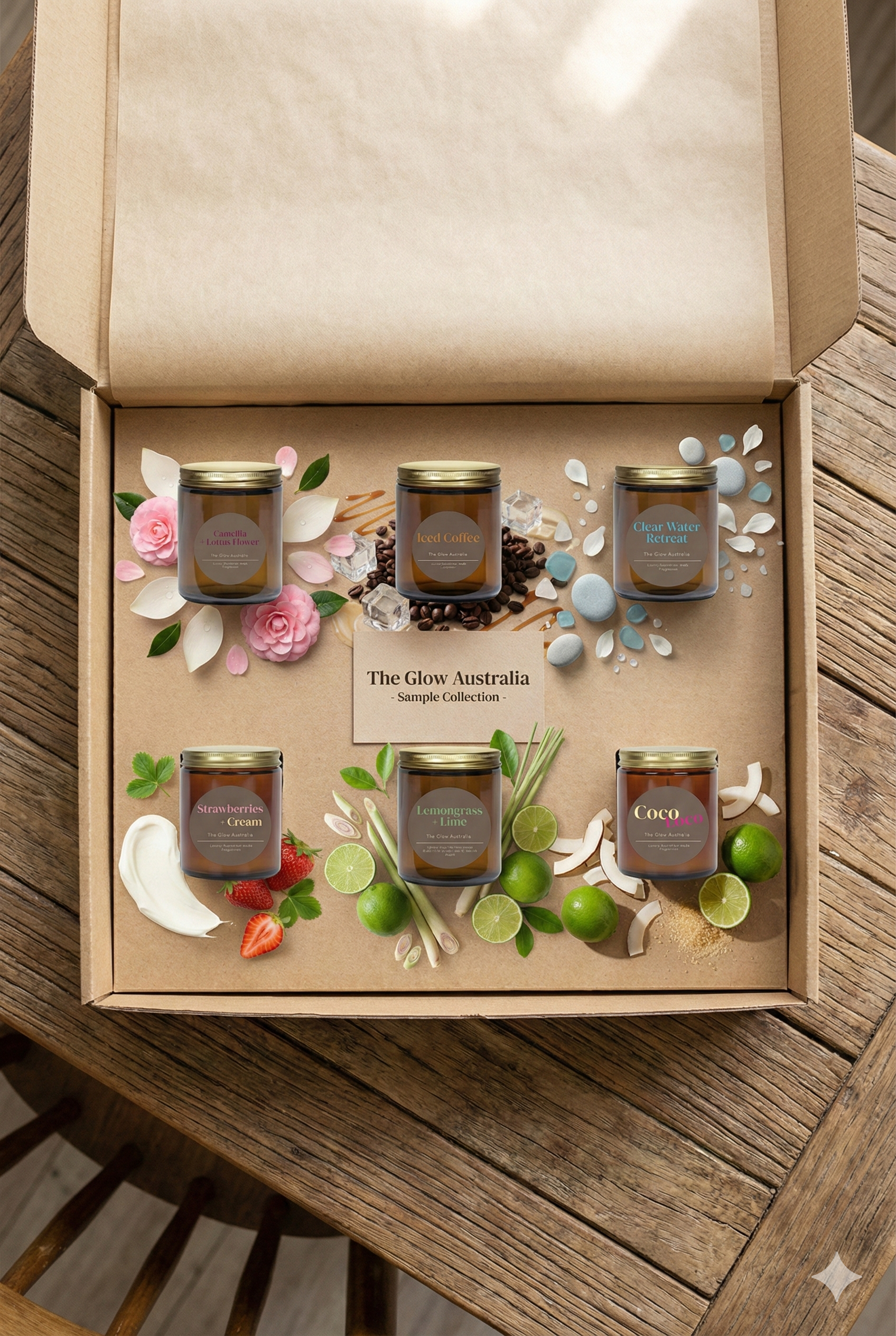 Signature Collection Sample Box - 6 Candles