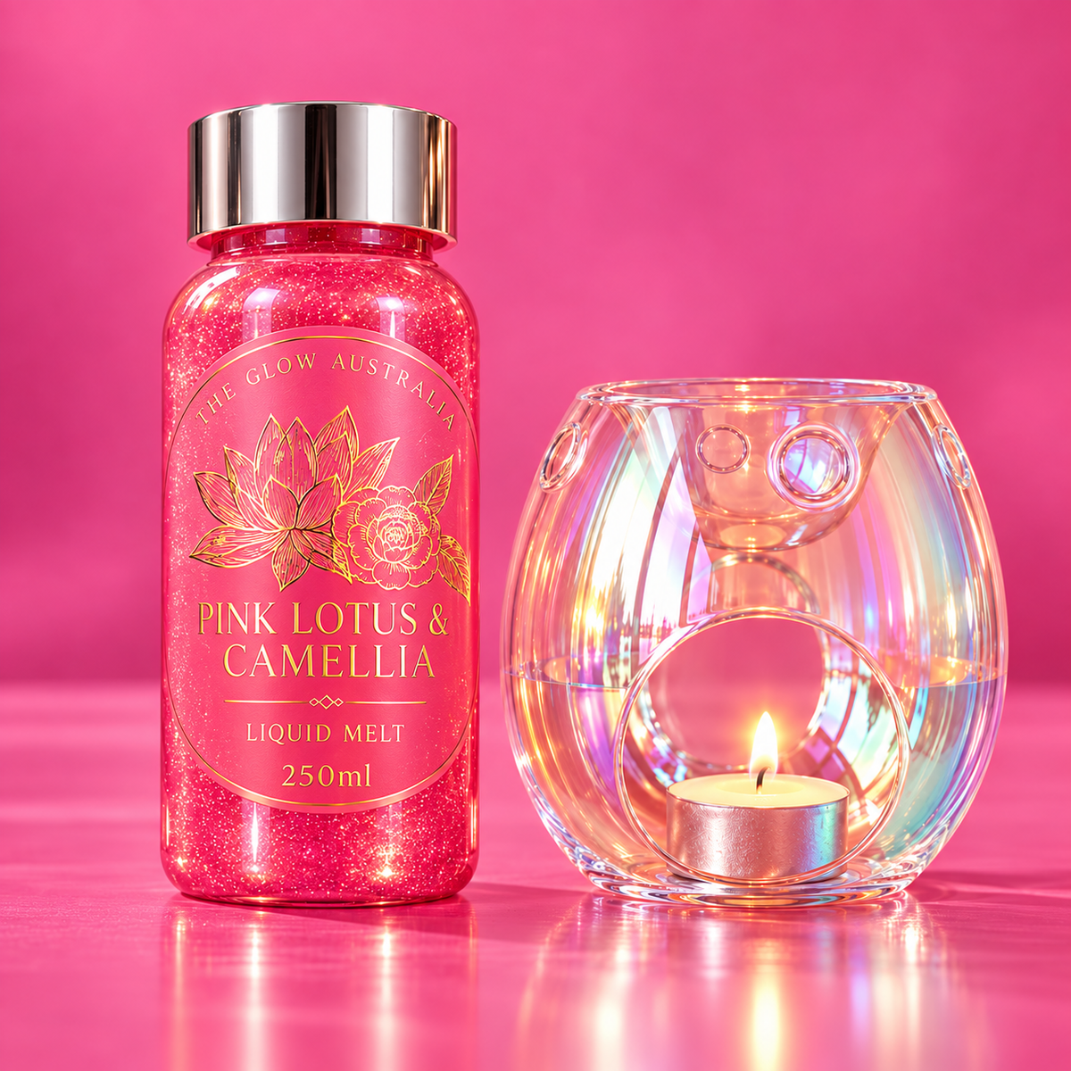 Pink Lotus & Camellia Liquid Melt – Signature Collection