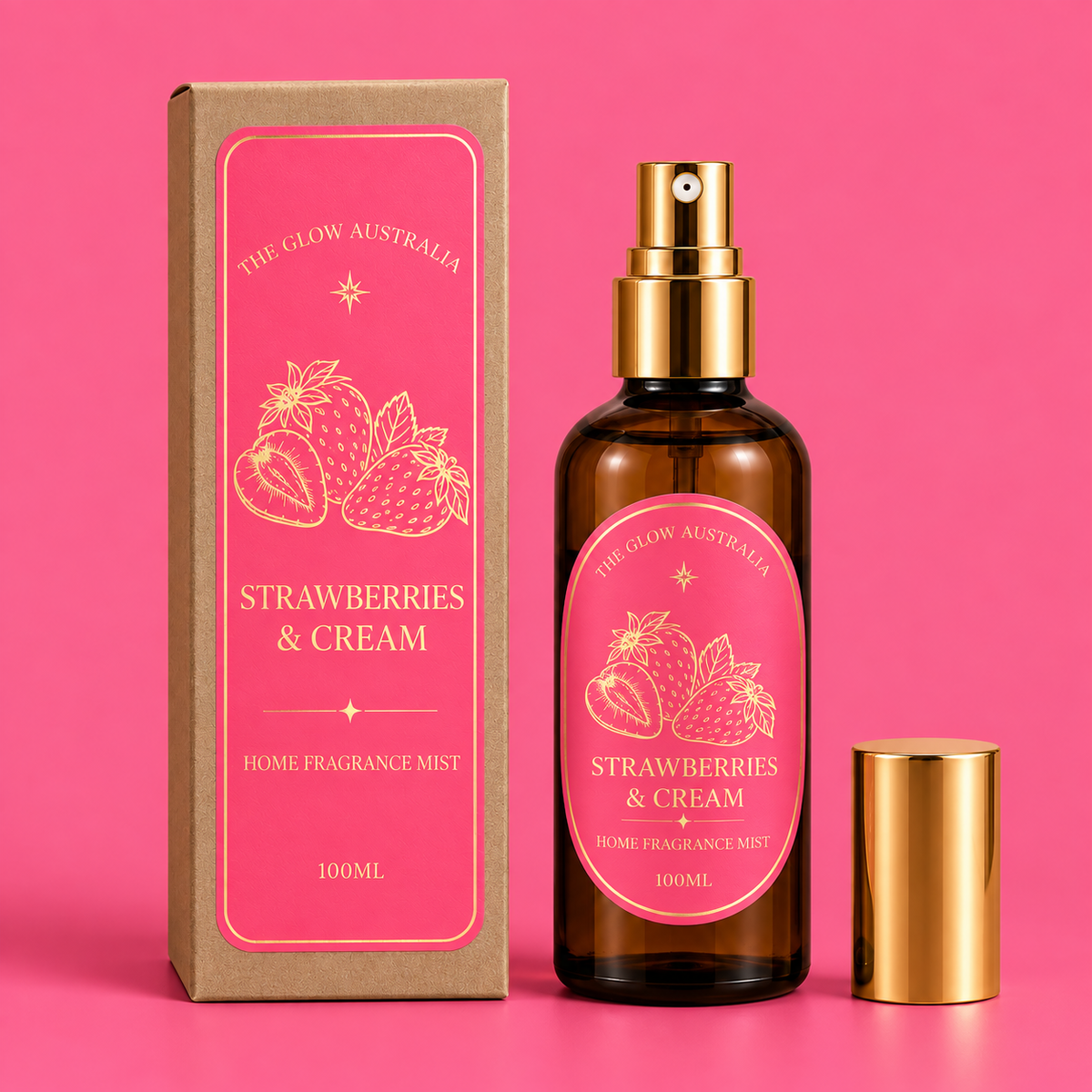Strawberries & Cream Home Fragrance Mist